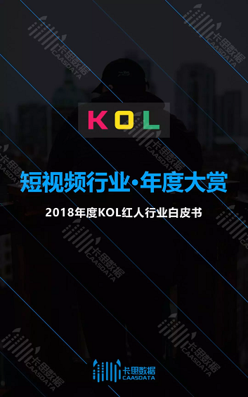 2018年度KOL红人行业白皮书！